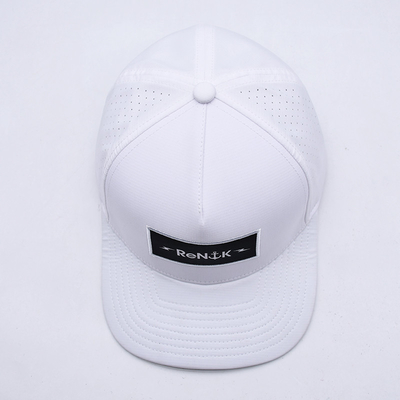 Πανιαία πώληση 5 πίνακες Flat Bill Snapback Hat Custom OEM Logo Snapback Cap για άνδρες