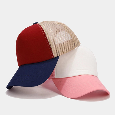 OEM υψηλής ποιότητας Wholesale Mesh Trucker Cap 5 Panel Plain Back Trucker Hat Custom Gorras Mesh Καπέλα