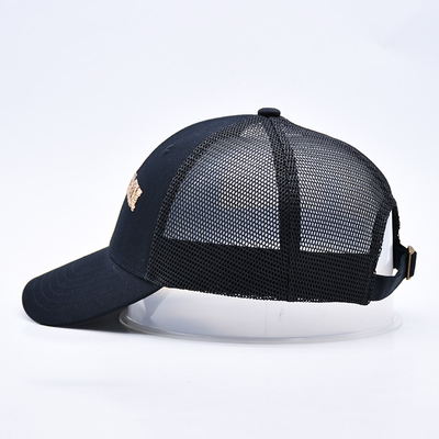 Μαύρο 6 πίνακα Mesh Trucker Hat Glitter Trucker Cap Υψηλής ποιότητας Fashion Sequins Βένδυμα Trucker Καπέλα