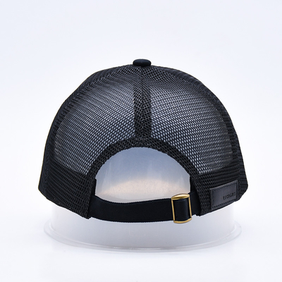 Μαύρο 6 πίνακα Mesh Trucker Hat Glitter Trucker Cap Υψηλής ποιότητας Fashion Sequins Βένδυμα Trucker Καπέλα