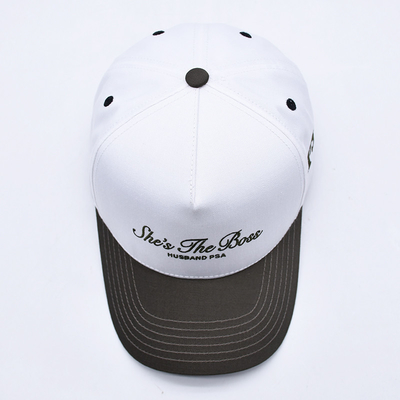 Unisex δύο τόνων καπέλο μπέιζμπολ καπέλο Custom Gorras κεντημένο λογότυπο Snapback αθλητικά καπέλα μπέιζμπολ για τον άνδρα