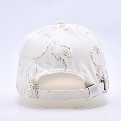 Μοντέλα Hip Hop Curved Brim Sports Λευκά Καπέλα Μπέιζμπολ Wholesale Custom Baseball Hat Βυθισμένο