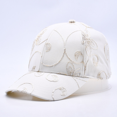 Μοντέλα Hip Hop Curved Brim Sports Λευκά Καπέλα Μπέιζμπολ Wholesale Custom Baseball Hat Βυθισμένο