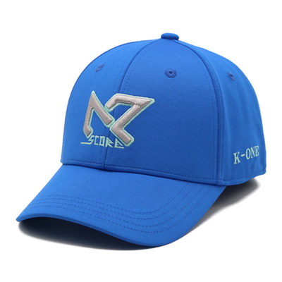 Χονδρικό Unisex Curved Brim 6 Panel Cotton Closed Back Embroidered Baseball Cap Καπέλο με κλειστή πλάτη