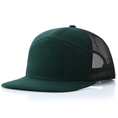 Προσαρμοσμένο λογότυπο 7 Πάνελ Καπάκι Wholesale Mesh Trucker Καπέλα