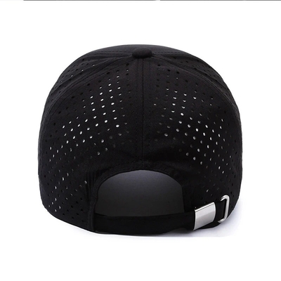 Προσαρμοσμένο λογότυπο Laser Cut Hole Baseball Cap Perforated Waterproof Sports Caps Καπέλο