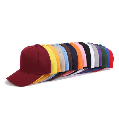 Προσαρμοσμένο μέγεθος 5 Panel Baseball Cap με προσαρμόσιμο χρώμα και μεσαίο χρώμα στέμματος Προσαρμόσιμη γραμμή ραφής