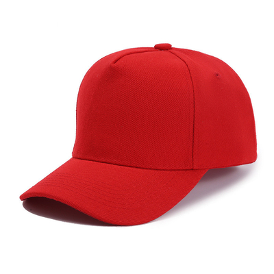 Προσαρμοσμένο μέγεθος 5 Panel Baseball Cap με προσαρμόσιμο χρώμα και μεσαίο χρώμα στέμματος Προσαρμόσιμη γραμμή ραφής