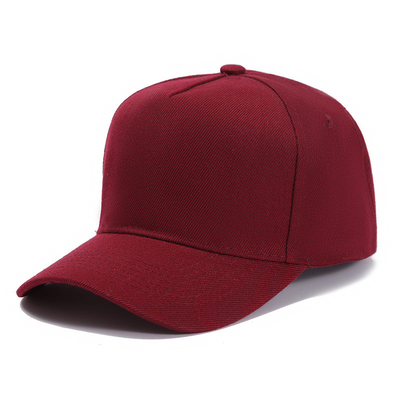 Προσαρμοσμένο μέγεθος 5 Panel Baseball Cap με προσαρμόσιμο χρώμα και μεσαίο χρώμα στέμματος Προσαρμόσιμη γραμμή ραφής