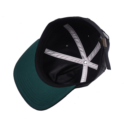 Υψηλής ανθεκτικότητας μη δομημένα καπάκια Snapback με δομημένο στέμμα