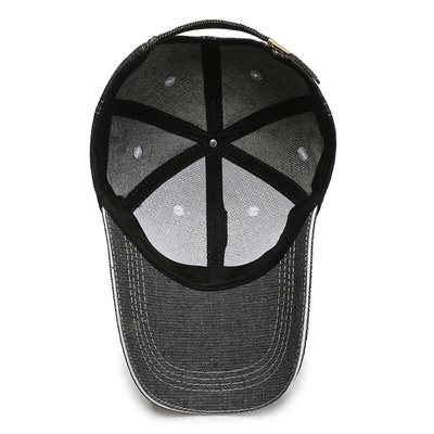 Ενισχυμένα ράμματα 6 Πίνακας Baseball Cap με υψηλό προφίλ στέμμα και μη δομημένο σχέδιο