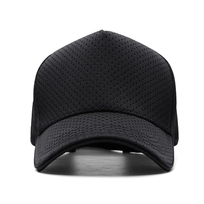Προσαρμοσμένο 5 Panel Mesh Baseball Cap εξωτερικό αναπνευστικό High Crown Blank Trucker Mesh Hat