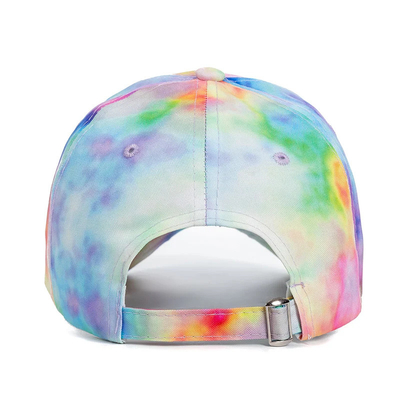 Προσαρμοσμένη μόδα Hip Hop 6 Panel Tie Dye Baseball Hat Cap High Crown Irregular Print Baseball Hats (Καπέλα του Μπέιζμπολ με υψηλό στέμμα)