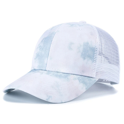 Προσαρμοσμένη μόδα Hip Hop 6 Panel Tie Dye Baseball Hat Cap High Crown Irregular Print Baseball Hats (Καπέλα του Μπέιζμπολ με υψηλό στέμμα)