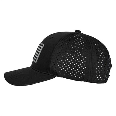 Επεξεργασία Custom Design Αμερικανική σημαία Baseball Cap Ανδρών Έκτυψη Perforated Baseball Hat