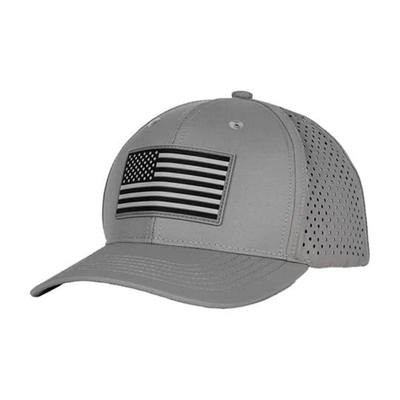 Επεξεργασία Custom Design Αμερικανική σημαία Baseball Cap Ανδρών Έκτυψη Perforated Baseball Hat