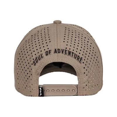 Επεξεργασία Custom Design Αμερικανική σημαία Baseball Cap Ανδρών Έκτυψη Perforated Baseball Hat