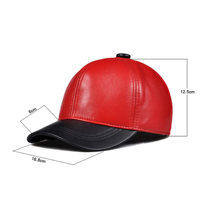 Κατασκευασμένο εμπρόσθιο πάνελ 6 Πάνελ Baseball Cap με βαμβακερό ιμάντα και 6 Eyelets