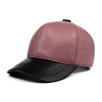 Κατασκευασμένο εμπρόσθιο πάνελ 6 Πάνελ Baseball Cap με βαμβακερό ιμάντα και 6 Eyelets