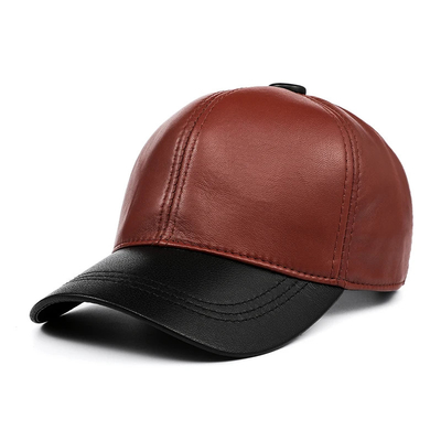 Κατασκευασμένο εμπρόσθιο πάνελ 6 Πάνελ Baseball Cap με βαμβακερό ιμάντα και 6 Eyelets