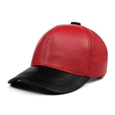 Κατασκευασμένο εμπρόσθιο πάνελ 6 Πάνελ Baseball Cap με βαμβακερό ιμάντα και 6 Eyelets