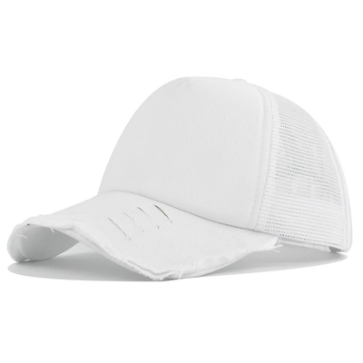 Υψηλής ποιότητας Custom Distressed Trucker Hat Mesh Cap Trucker Hat με Custom Logo