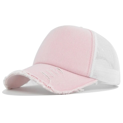 Υψηλής ποιότητας Custom Distressed Trucker Hat Mesh Cap Trucker Hat με Custom Logo