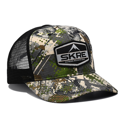 Προσαρμοσμένο λογότυπο Mesh Back Trucker Hat Wholesale 6 Panel Καμουφλάζ Trucker Cap Προσαρμοσμένο