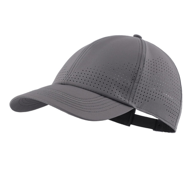 Χονδρικός εξατομικευμένος 6 πίνακας Unisex Laser Perforated Waterproof Baseball Golf Cap Hat Mesh Sport Hat