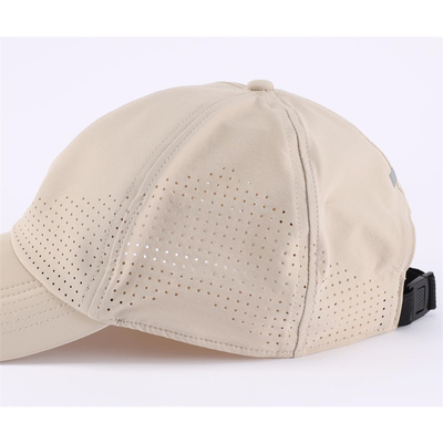 Χονδρικός εξατομικευμένος 6 πίνακας Unisex Laser Perforated Waterproof Baseball Golf Cap Hat Mesh Sport Hat