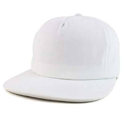 Προσαρμοσμένο Plain 5 Panel Snapback Cap Ρυθμικό Μη Διαρθρωμένο Snapback Hat Wholesale