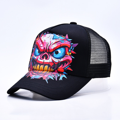 Προσαρμοσμένο λογότυπο 5 Panel Trucker Cap Wholesale ρυθμιζόμενο Snapback Trucker Hat Προμηθευτής