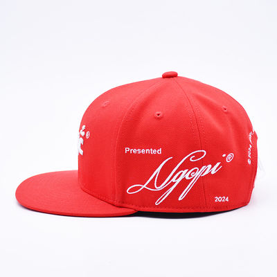 Χονδρικός εξατομικευμένος 3D κεντήματα Gorra Baseball Snapback Sports Cap εξωτερική επίπεδη άκρη 6 πίνακα Snapback Caps