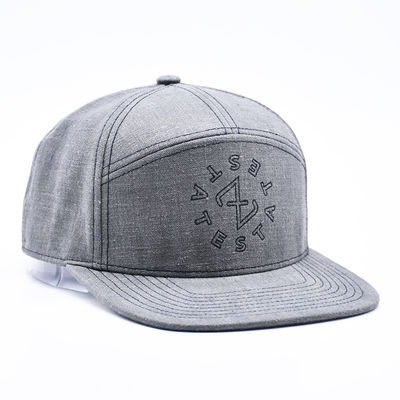 Προσαρμοσμένο 7 Πίνακα Snapback Καπέλο Βραβευμένο Διαρθρωμένο Gorras επίπεδη άκρη Snap Back Hat