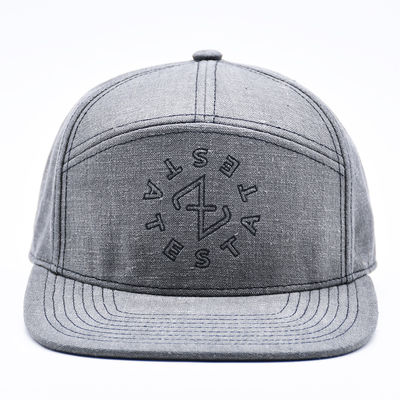 Προσαρμοσμένο 7 Πίνακα Snapback Καπέλο Βραβευμένο Διαρθρωμένο Gorras επίπεδη άκρη Snap Back Hat