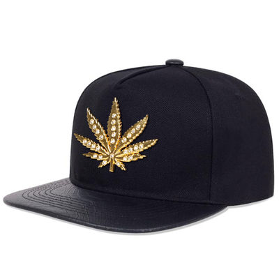 Νέο ενήλικες 6 Πίνακας Snapback Cap Custom Δύο τόνοι επίπεδη άκρη Snapback Cap