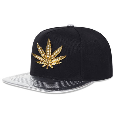 Νέο ενήλικες 6 Πίνακας Snapback Cap Custom Δύο τόνοι επίπεδη άκρη Snapback Cap