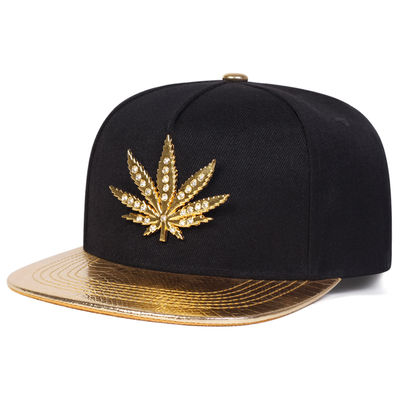 Νέο ενήλικες 6 Πίνακας Snapback Cap Custom Δύο τόνοι επίπεδη άκρη Snapback Cap