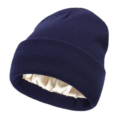 Καπέλο Beanie Στυλ Πλέξιμο Καπέλο Beanie Καπέλα Ακρυλικό Wool Polyester Merino Ενηλίκιος Καπέλο Περιφέρεια Ελαφρύς Βάθους Αναπνευστικό Καπέλο Χειμώνα