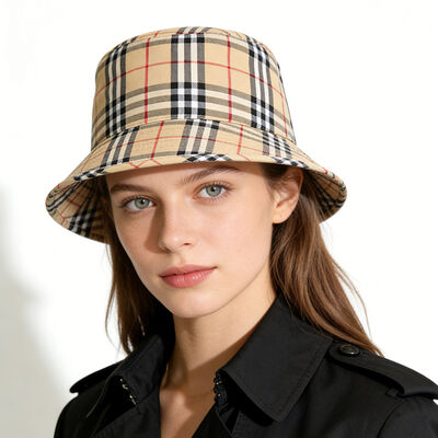 Recycle Lightweight Breathable Fisherman Bucket Hat for Outdoor Sun Protection