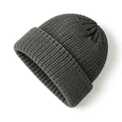 Προσαρμοσμένο λογότυπο Unisex Knit Beanie Hat με υψηλής ποιότητας ακρυλικό για χειμερινή ζεστασιά και στυλ
