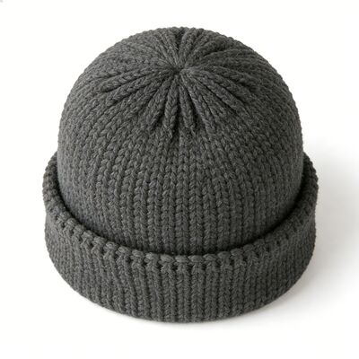 Προσαρμοσμένο λογότυπο Unisex Knit Beanie Hat με υψηλής ποιότητας ακρυλικό για χειμερινή ζεστασιά και στυλ