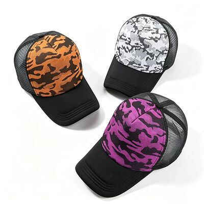 Υψηλό προφίλ καπέλο φορτηγού ρυθμιζόμενο snapback αναπνευστικό πλέγμα σχεδιασμό τέλειο για όλες τις εποχές εξωτερικές και εσωτερικές δραστηριότητες
