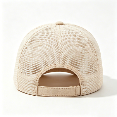 Υψηλό προφίλ 6 Panel Baseball Cap Μαύρο πλύσιμο χεριών Φροντίδα Αναπνευστικό ύφασμα Κρατά το κεφάλι δροσερό κατά τη διάρκεια της σωματικής δραστηριότητας