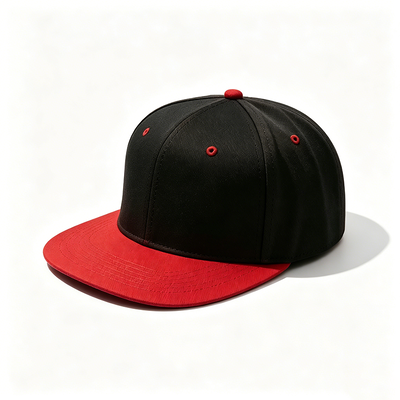 Βαμβακερά καπέλα Snapback με επίπεδο γείσο Προσαρμοσμένο λογότυπο με ανθεκτικό ύφασμα, ιδανικό για αθλητικές εκδηλώσεις Urban Fashion και Casual