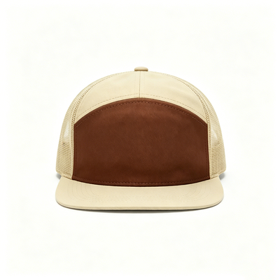 Επίπεδο γείσο Καπέλο Snapback Unstructured Crown Ελαφρύ άνετο ύφασμα αναπνεύσιμο σχέδιο για ενεργό τρόπο ζωής