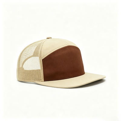 Επίπεδο γείσο Καπέλο Snapback Unstructured Crown Ελαφρύ άνετο ύφασμα αναπνεύσιμο σχέδιο για ενεργό τρόπο ζωής