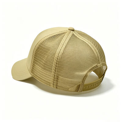 Προσαρμοσμένο μέγεθος 6 Panel Trucker Cap με κεντημένο λογότυπο και βαμβακερό μπάνιο για όλες τις εποχές