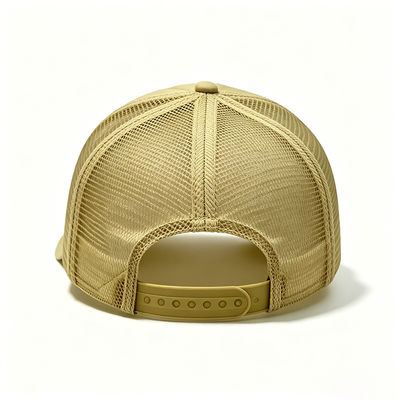 Προσαρμοσμένο μέγεθος 6 Panel Trucker Cap με κεντημένο λογότυπο και βαμβακερό μπάνιο για όλες τις εποχές