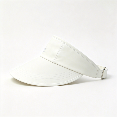 Visor con cierre de velcro Soluciones de visera personalizables para eventos deportivos al aire libre, promociones corporativas y actividades de equipo